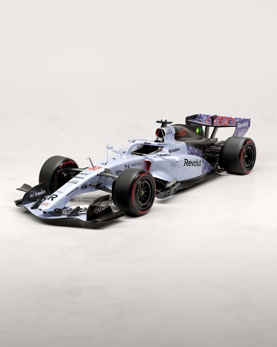 Nova pintura da Audi para o GP de Singapura na F1