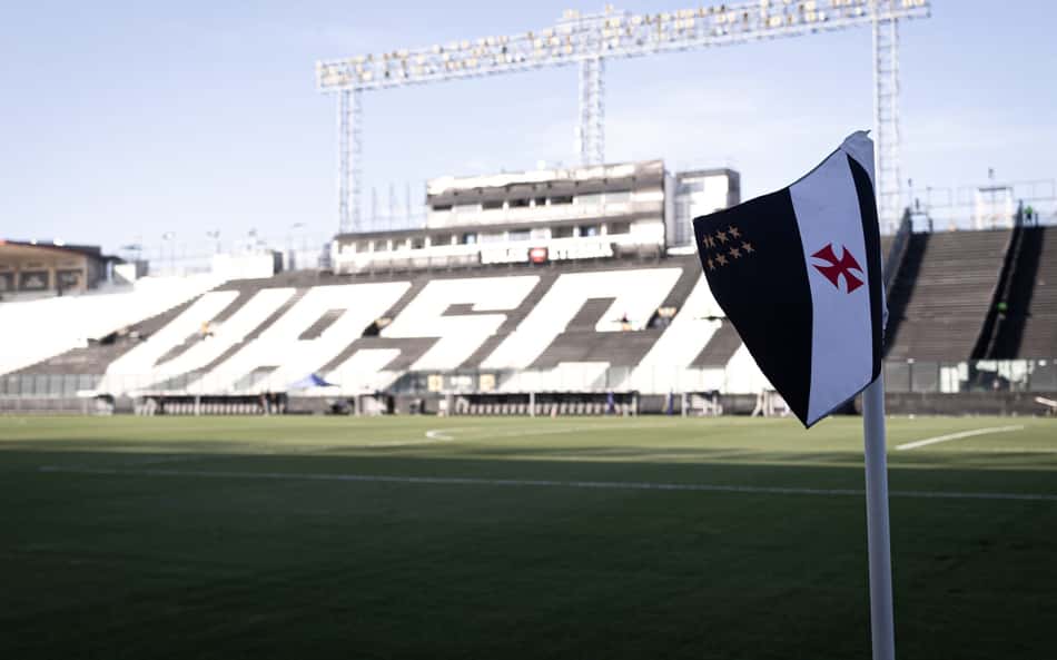 Estádio de São Januário antes da partida entre Vasco e Olímpia