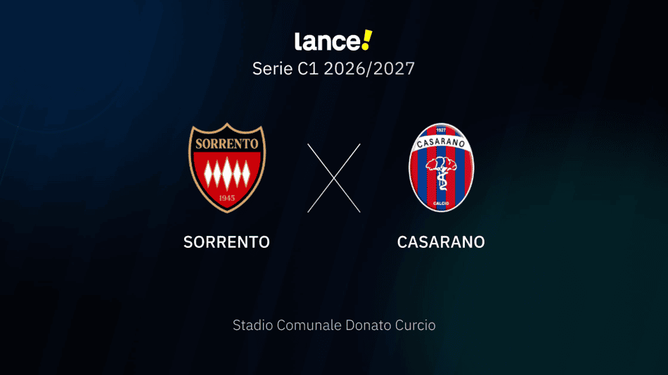 Serie C1 2026/2027 - Sorrento x Casarano