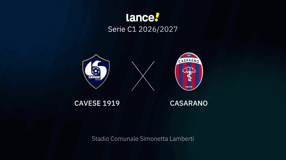 Serie C1 2026/2027 - Cavese 1919 x Casarano
