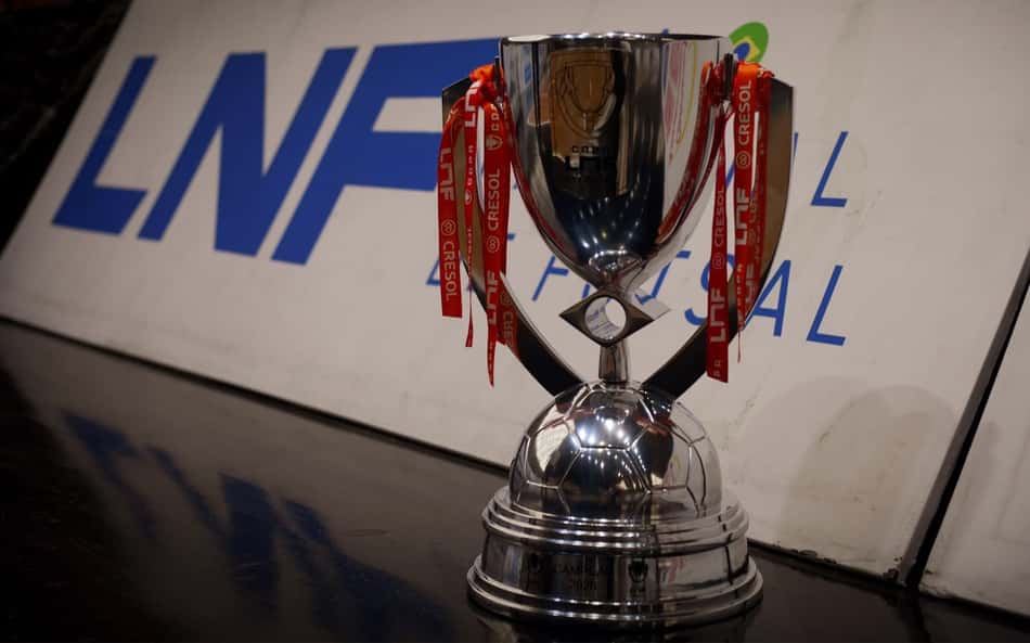 LNF revela troféu inédito para final entre Joinville e Carlos Barbosa