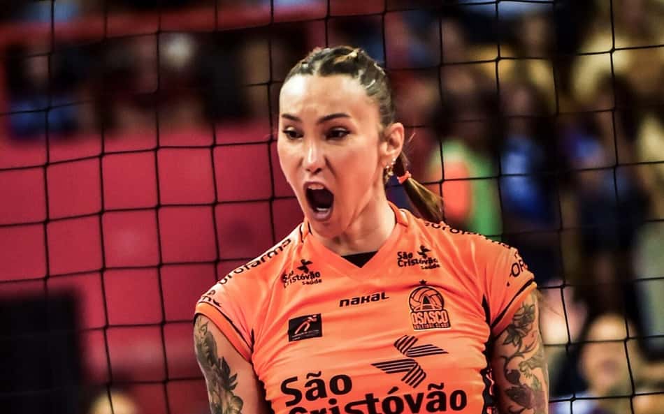 Tifanny comemora ponto em partida do Osasco na Brasil Cup, em Belém