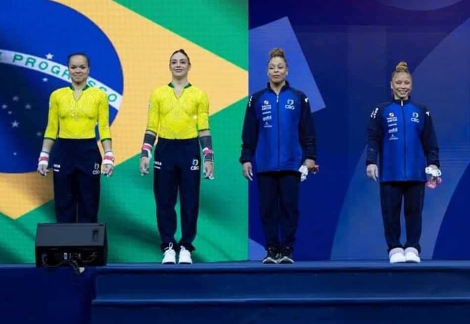 Time Brasil no Mundial de Ginástica Artística