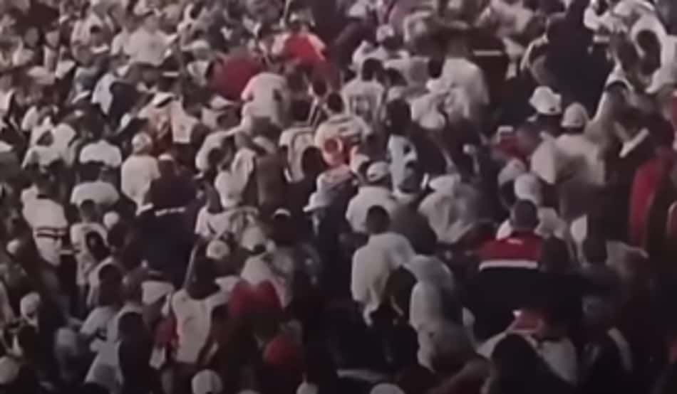 Torcedor do São Paulo agredido
