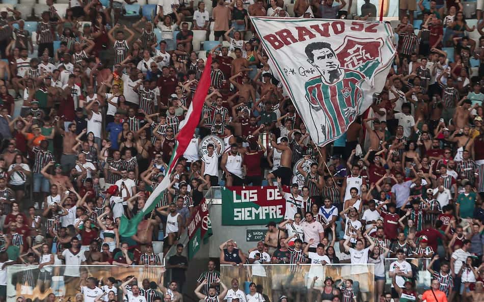 Torcida do Fluminense no Maracanã (Foto: Lucas Merçon/FFC)