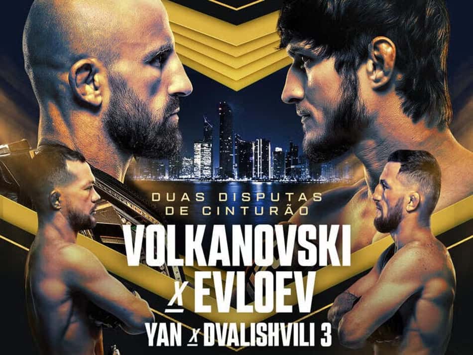 Pôster oficial do UFC 333 