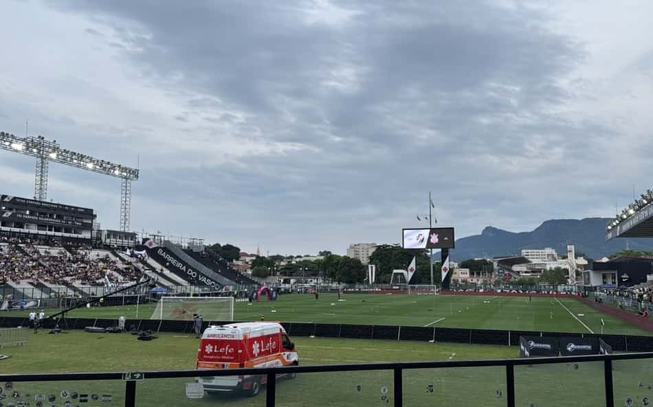Brasileirão em São Januário: Vasco da Gama x Corinthians, estádio lotado