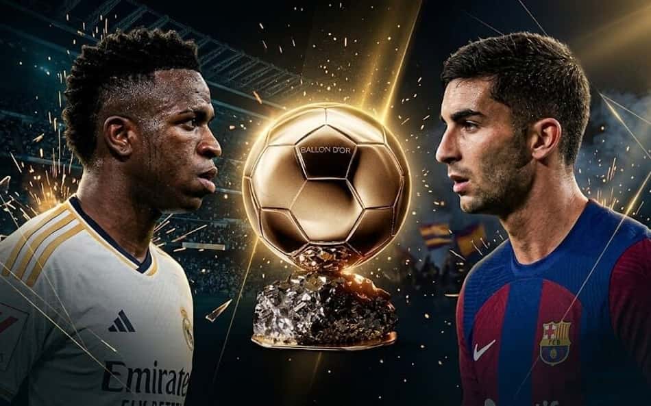 Vini Jr. supera Ferran Torres em números, mas espanhol decide Copa e fica à frente na Bola de Ouro