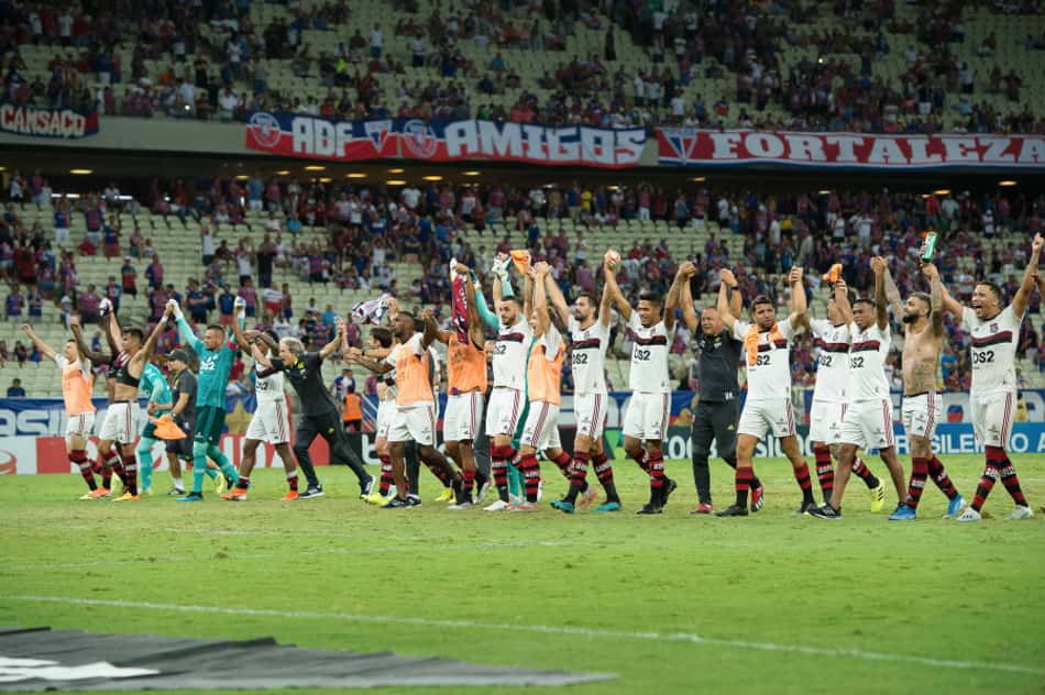 Confira os jogadores com mais minutos pelo Flamengo em 2019