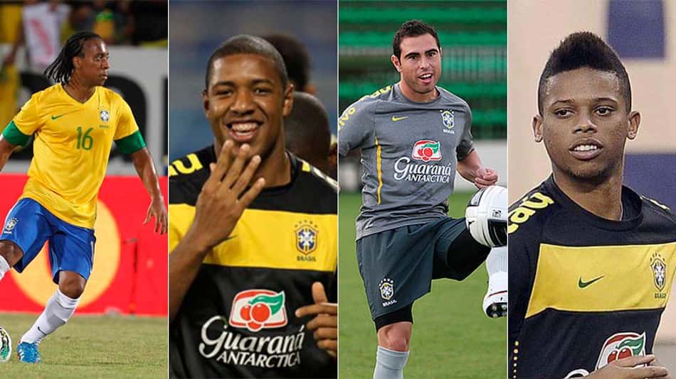 Eles vestiram a camisa da Seleção Brasileira e talvez você nem lembre. Teste sua memória!