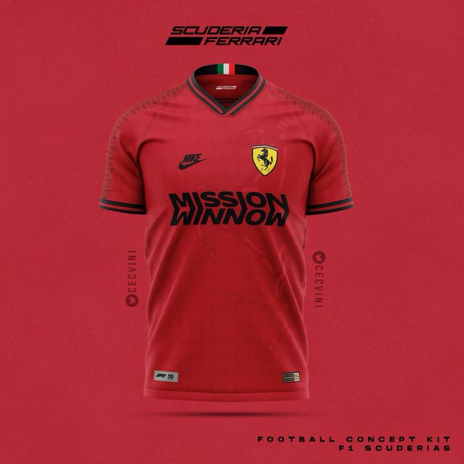 Ferrari, Futebol, Fórmula 1