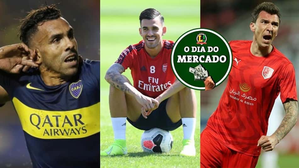 O dia do mercado: Tevez define seu futuro, Arsenal tenta permanência de Ceballos, Lucas Moura pode ser trocado…