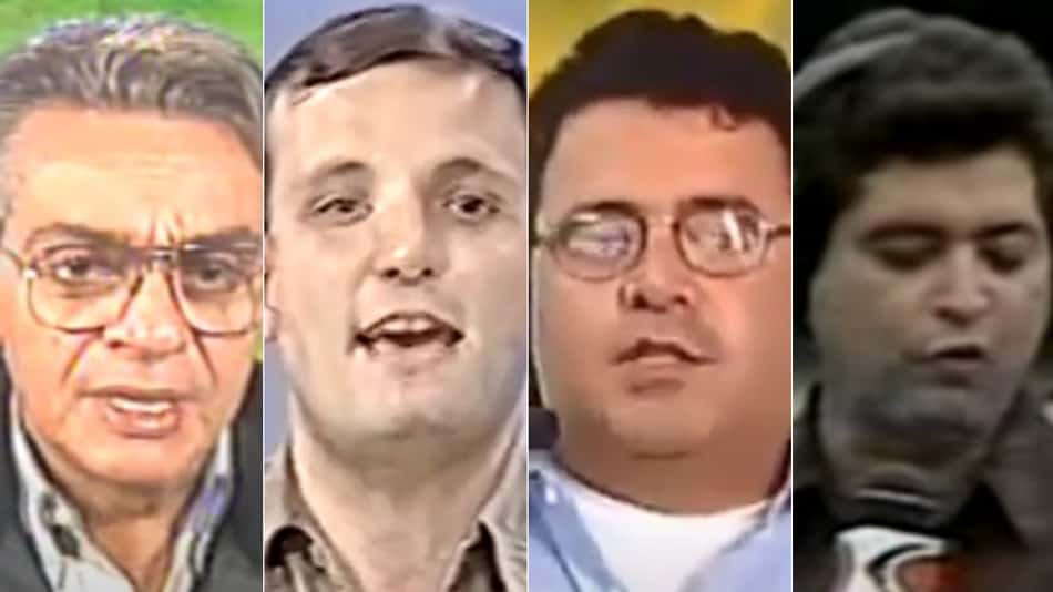 Eles trabalharam em transmissões e programas esportivos na TV. Você se lembra?