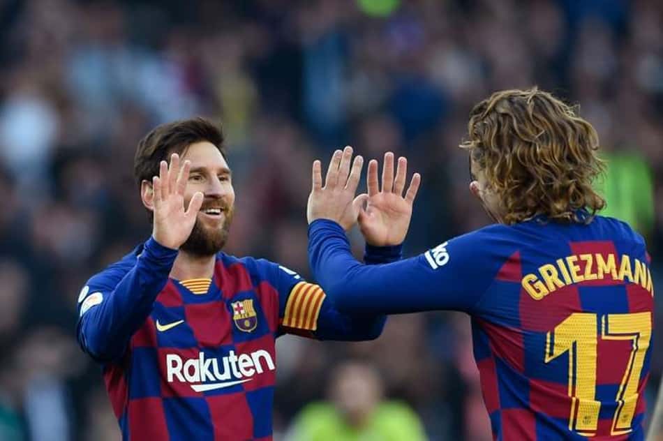Messi e Antoine Griezmann