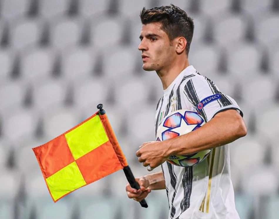 Morata é alvo de memes após “hat-trick” no VAR em derrota da Juventus