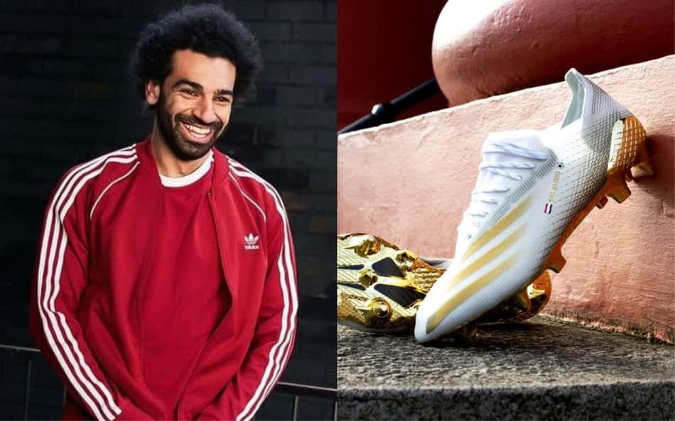 Salah ganha chuteira especial após marcar centésimo gol pelo Liverpool; veja fotos