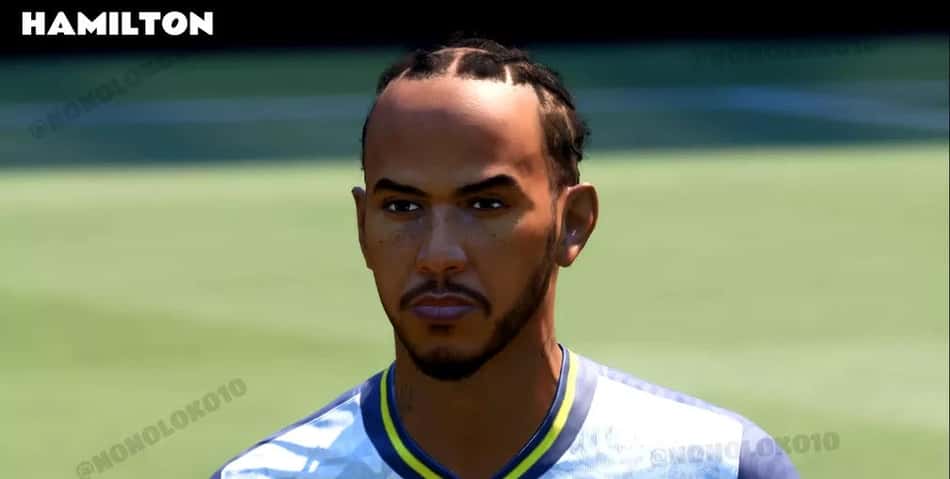 Hamilton no FIFA 21? Relembre as participações do hexacampeão nos games