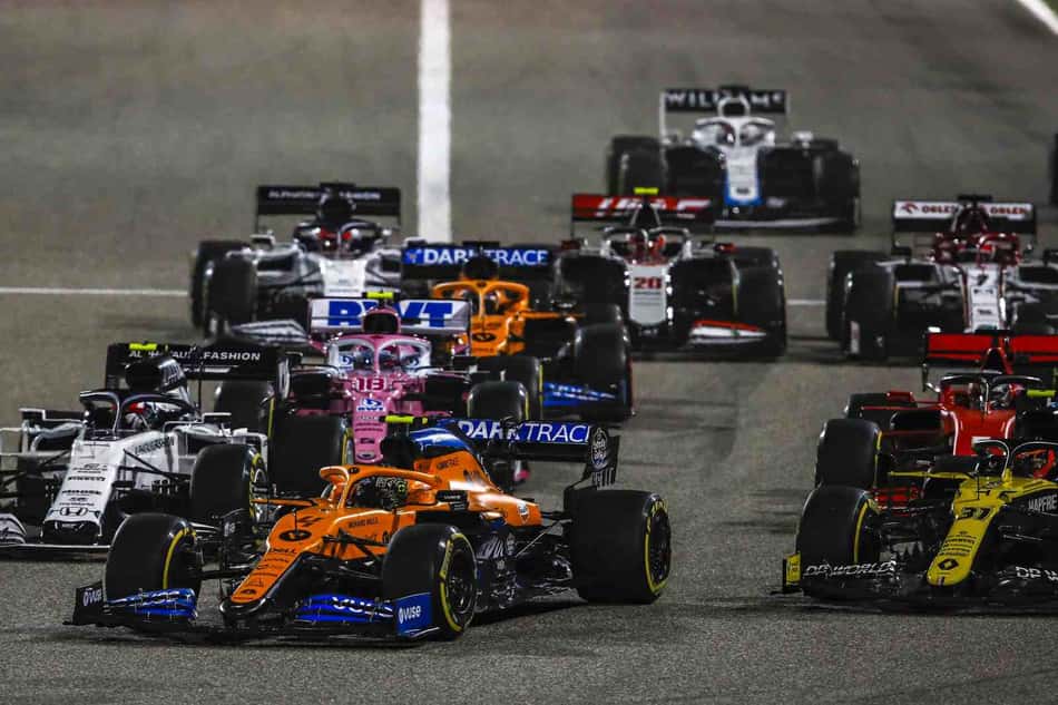 Lando Norris fechou em um ótimo quarto lugar.