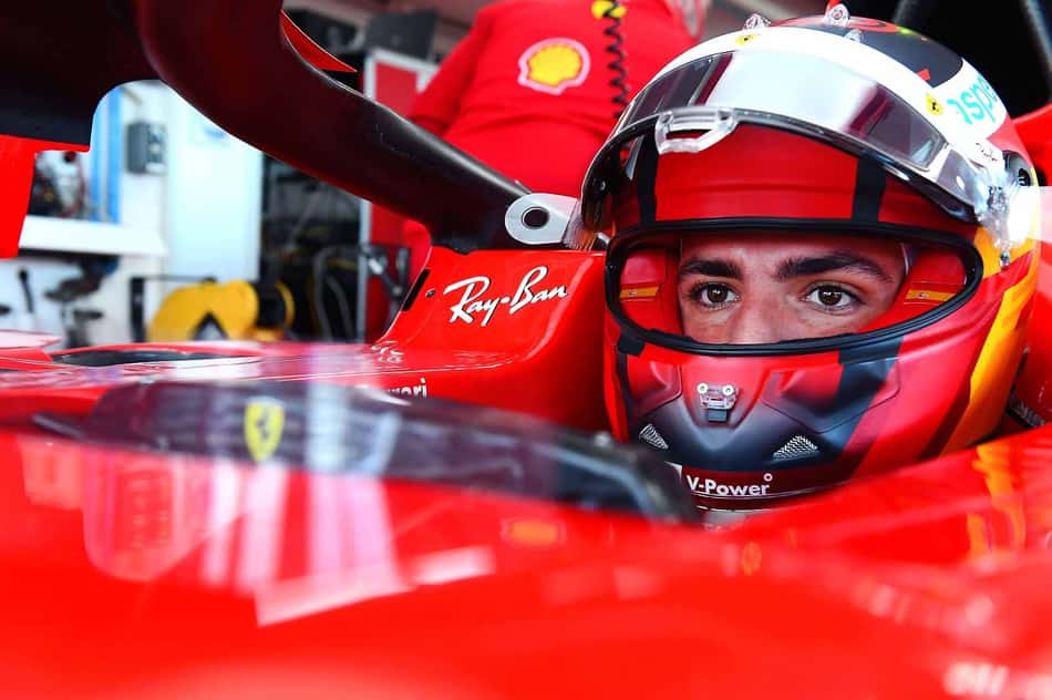 Sainz faz sua estreia com Ferrari em teste privado em Fiorano