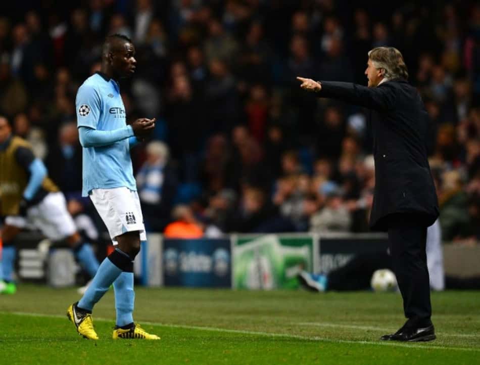 BALOTELLI E MANCINI
