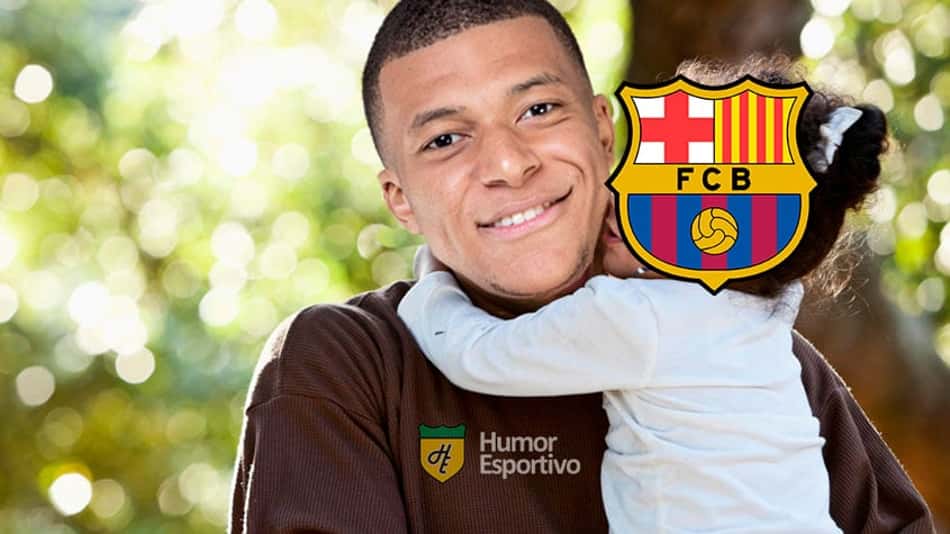 Show de Mbappé e goleada do PSG fazem Barcelona ser alvo de memes na web