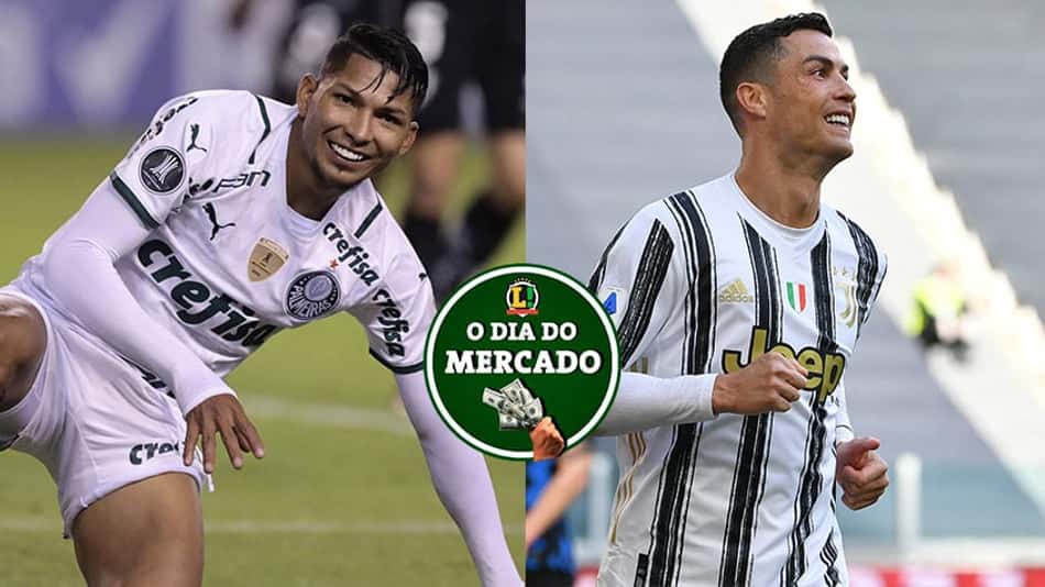 Rony perto de definir o seu futuro no Palmeiras, Cristiano Ronaldo se aproxima de ex-clube… O Dia do Mercado