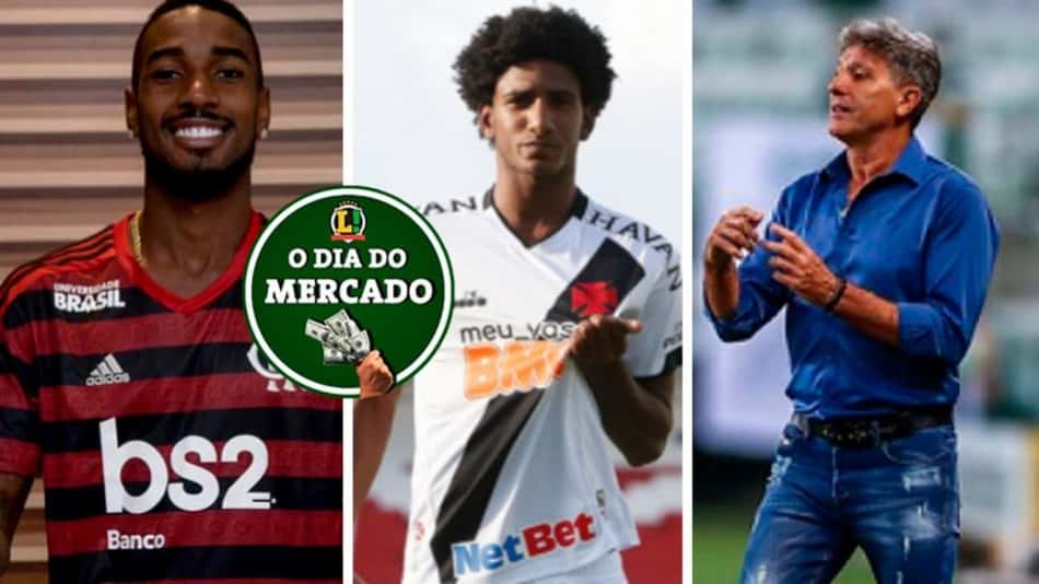 Gerson perto de deixar o Flamengo, Vasco acerta venda de joia, Corinthians se reúne com técnico… O Dia do Mercado