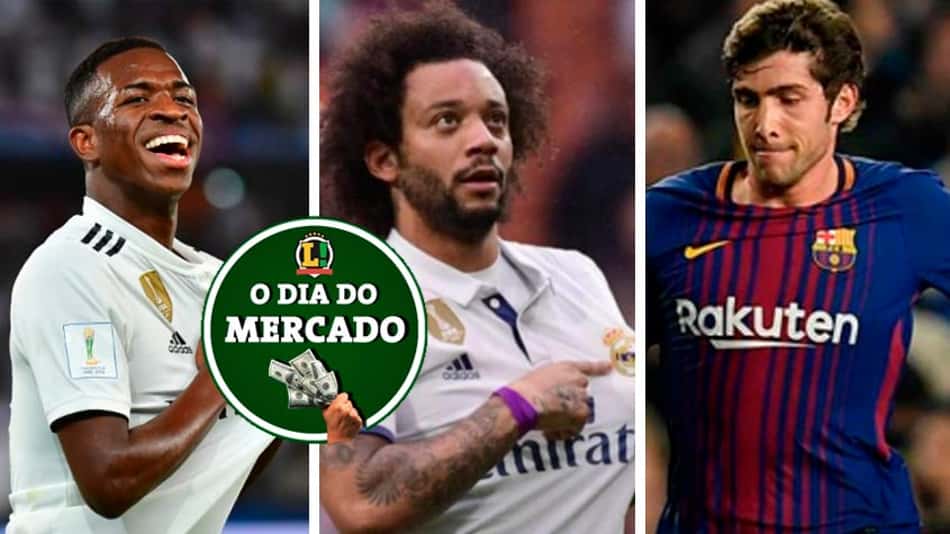 Real Madrid define futuro de Vinicius Jr., Marcelo pode ir à Premier League e Barça e City preparam trocas… Veja o Mercado do fim de semana!