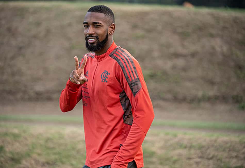 GALERIA: veja dez imagens do último treino de Gerson pelo Flamengo