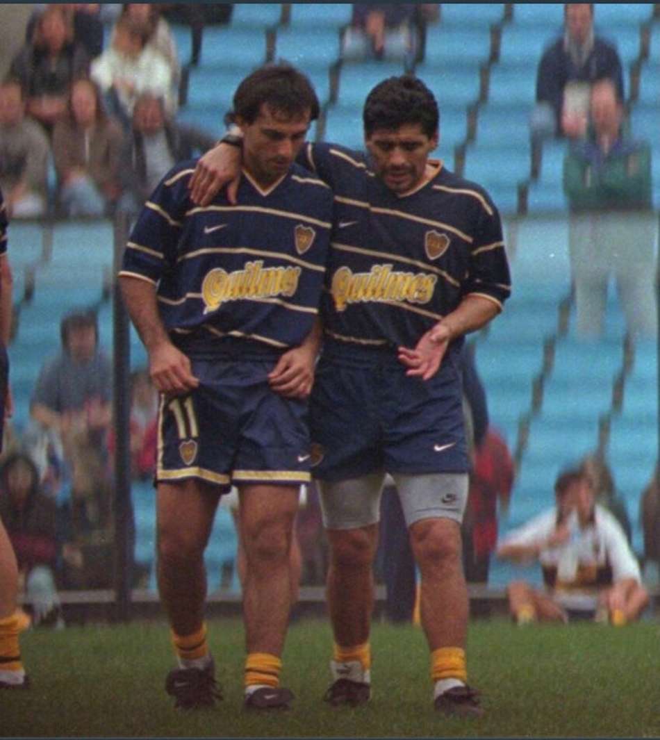 Diego Latorre e Maradona