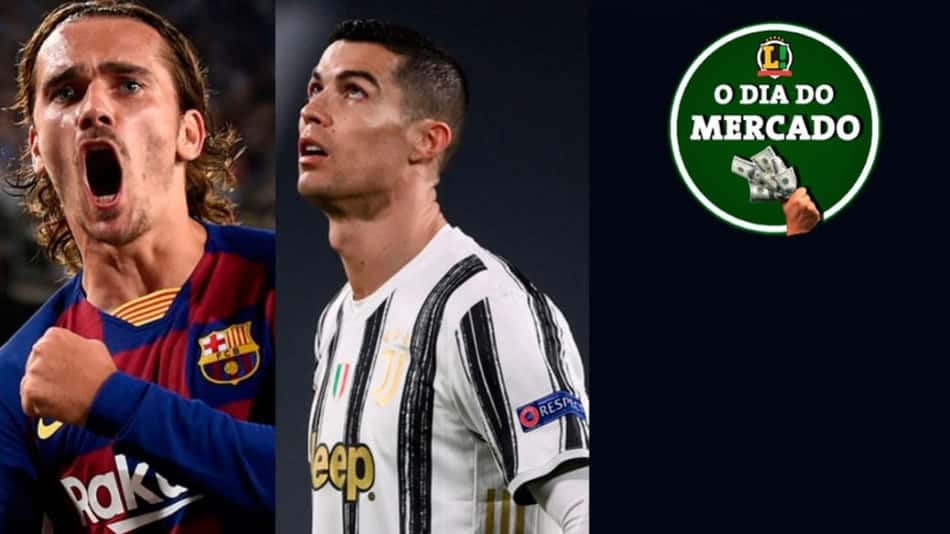 Volta de Griezmann ao Atlético de Madrid esquenta, diretor fala sobre futuro de CR7, PSG segue ativo no mercado… O Dia do Mercado