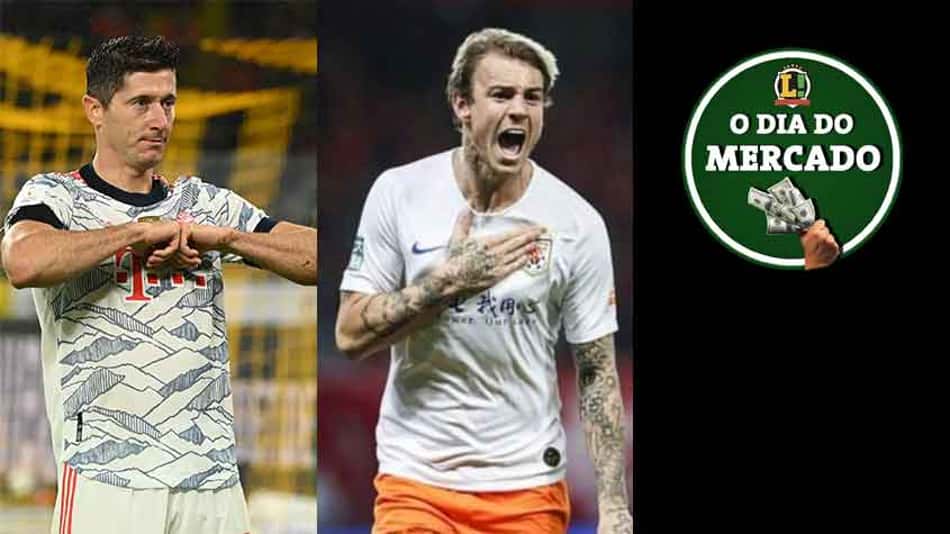 Lewandowski planeja mudar de clube, Corinthians se complica com Roger Guedes, Flamengo acerta chegada de meia… O Dia do Mercado