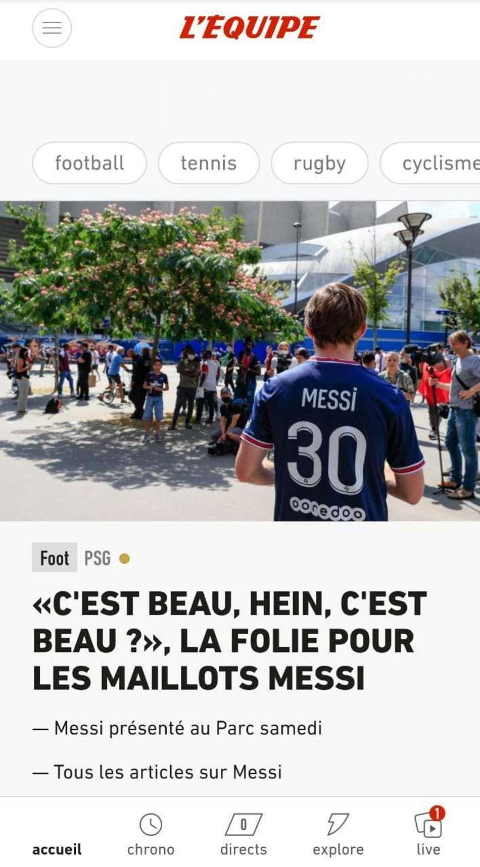 Confira a repercussão da chegada de Lionel Messi no PSG pela imprensa internacional!