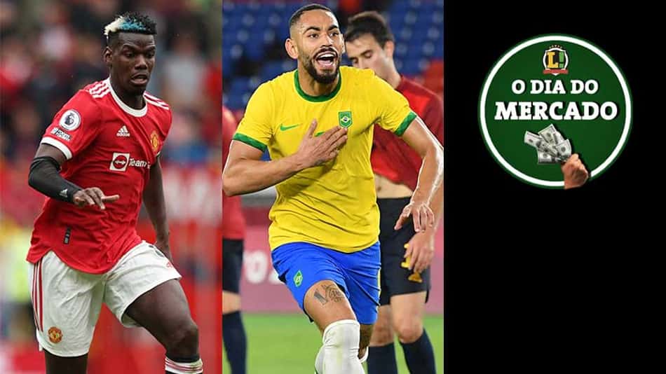 Pogba atrai o interesse do Real Madrid, Matheus Cunha entra na mira de clube espanhol, Flamengo fecha com Kenedy… O fim de semana do Mercado