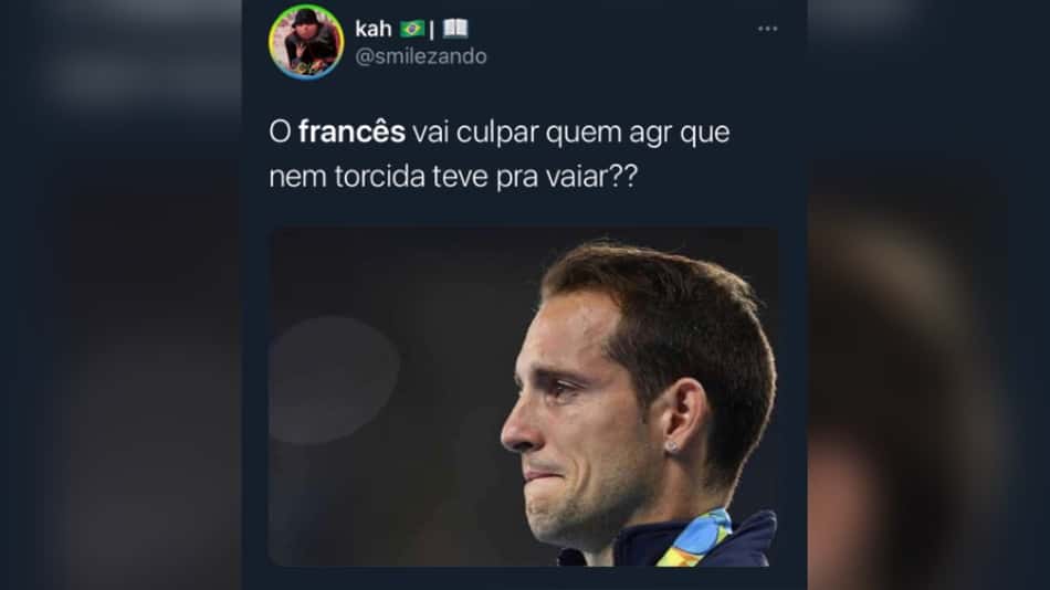 Brasileiros zoam francês do salto com vara após nova derrota para Thiago Braz: “Chora não!”