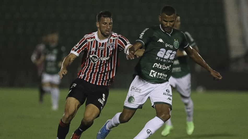ATUAÇÕES: Calleri marca e Patrick estreia bem em derrota do São Paulo para o Guarani