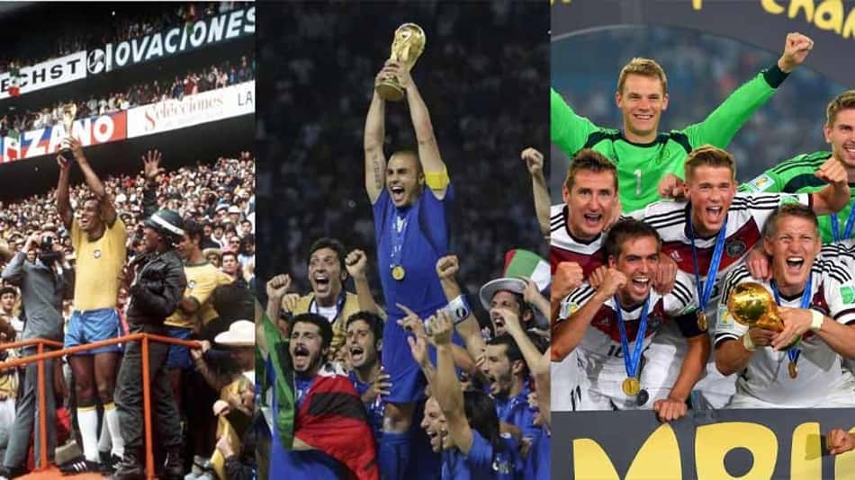 Veja as seleções que mais vezes jogaram a Copa do Mundo