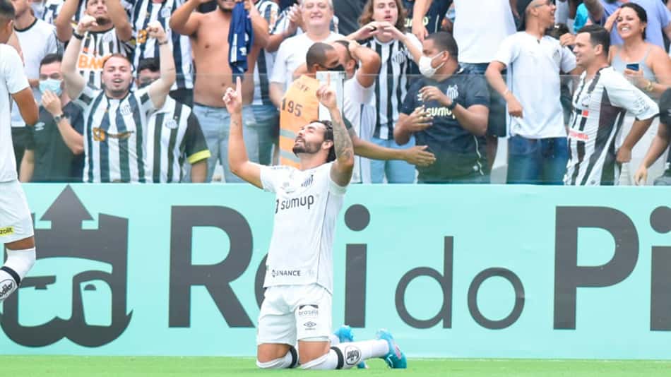 Atuações: Ricardo Goulart comanda despedida do Santos no Paulistão