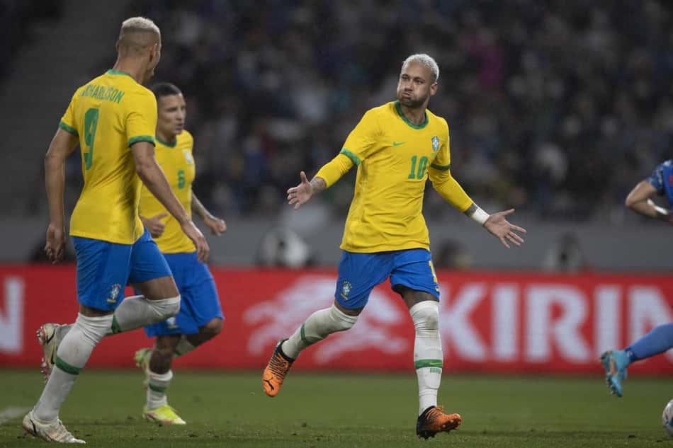 ATUAÇÕES: Neymar decide novamente e recebe a maior nota da Seleção contra o Japão