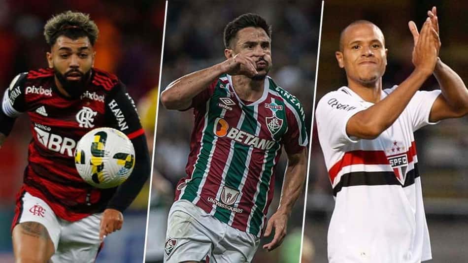 Willian Bigode entra no top 20; veja maiores artilheiros do Brasileirão na era dos pontos corridos
