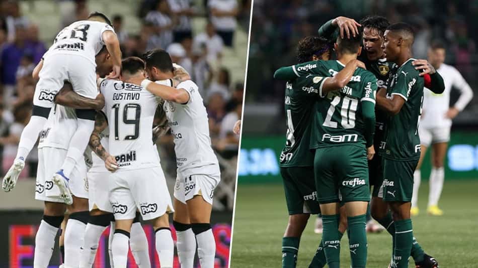 Quem é melhor: Corinthians ou Palmeiras? Veja votação jogador por jogador feita pela redação do LANCE!