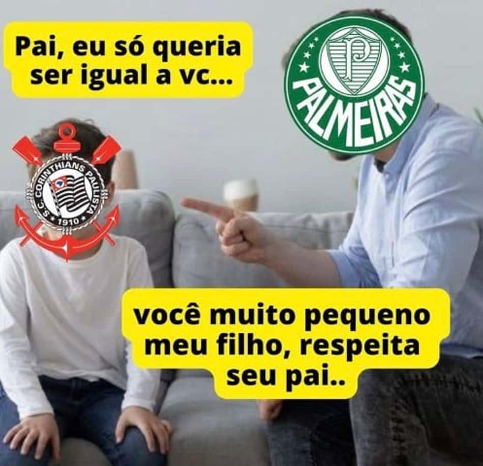 Torcedores do Palmeiras fazem memes com Corinthians após vitória no Dérbi; veja as zoeiras