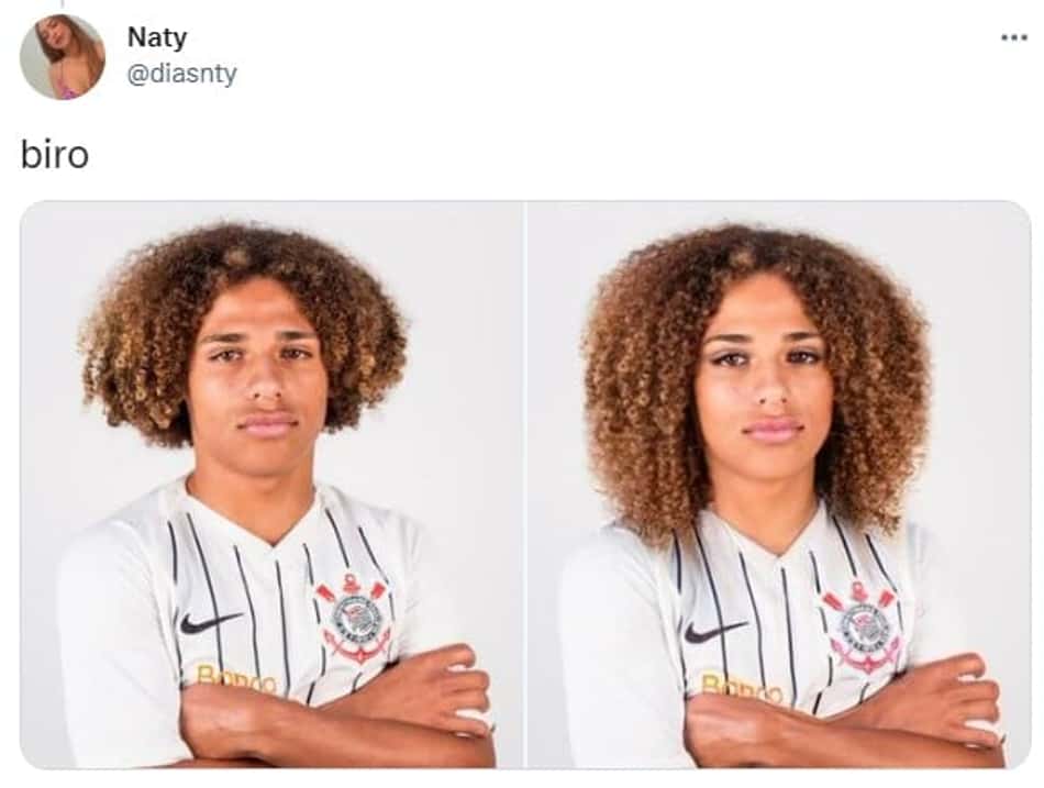 Jogadores do Corinthians se fossem mulheres