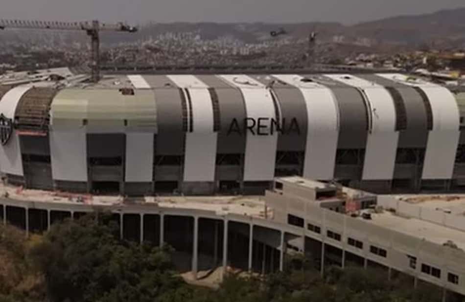Estádio do Atlético-MG está 80% concluído: veja fotos da Arena MRV