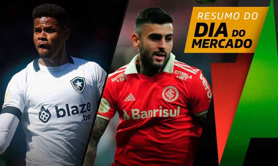 Atacante do Botafogo quer ficar no clube, Liziero deixará o Internacional… O fim de semana do Mercado!