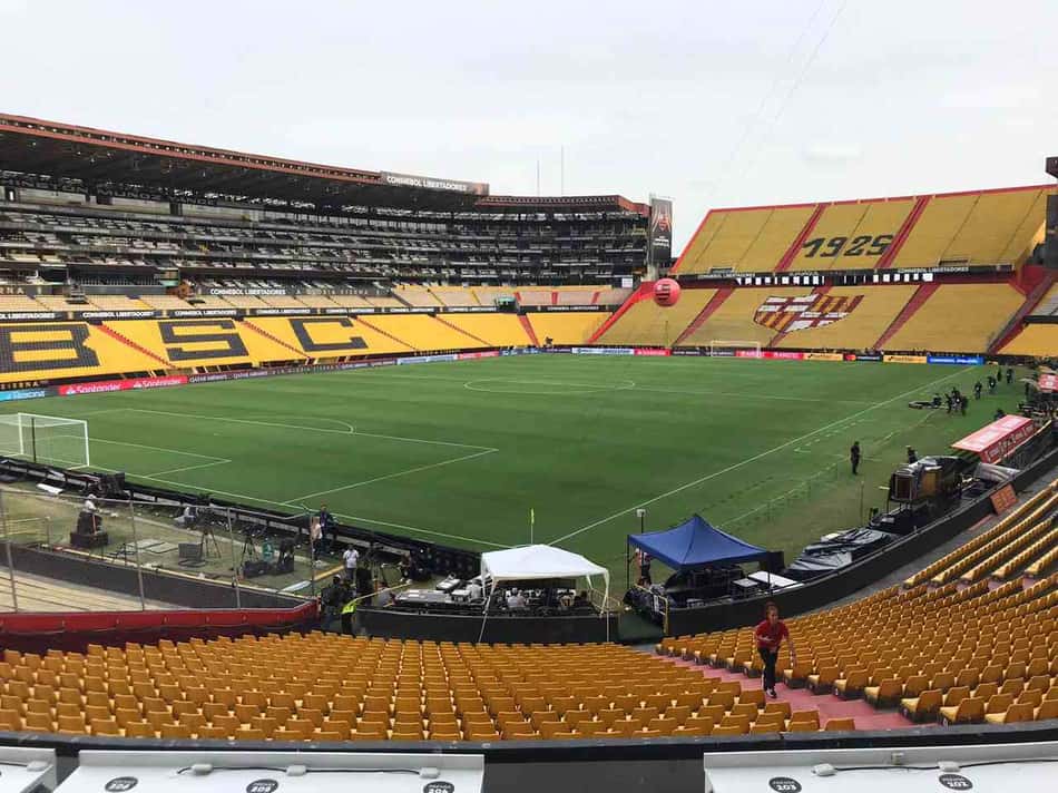 O estádio de Flamengo x Athletico-PR: LANCE! mostra como está o palco da final da Libertadores