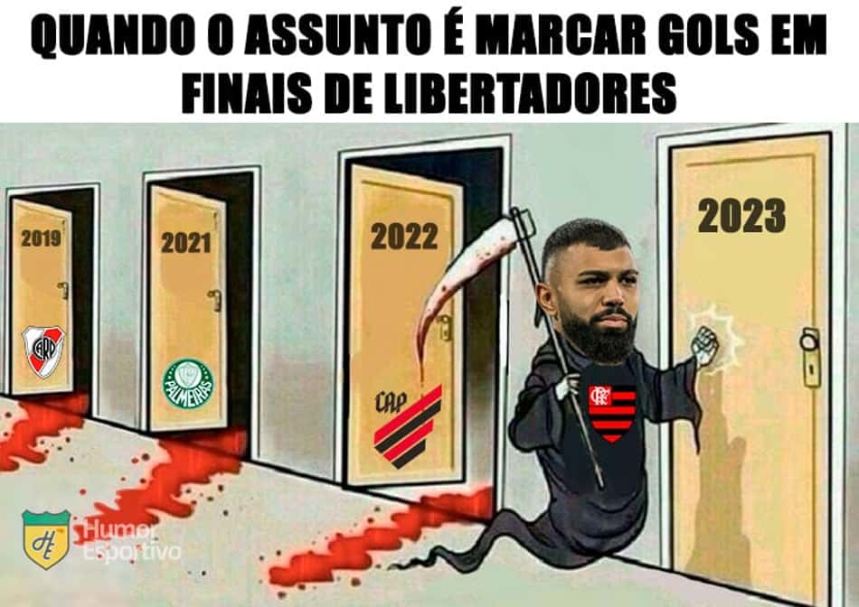 Memes do Flamengo tri da Libertadores