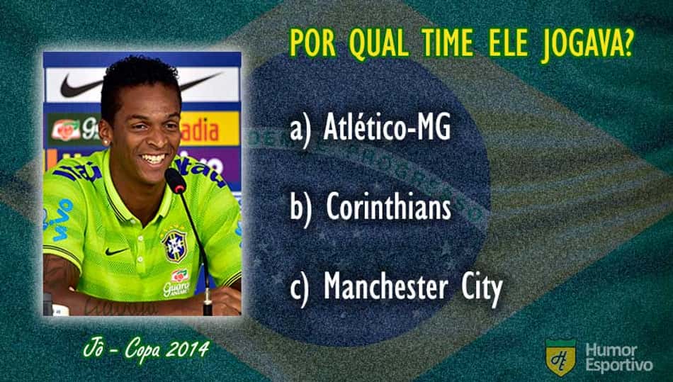 Desafio: Por quais times eles jogavam quando foram convocados para Copa do Mundo?