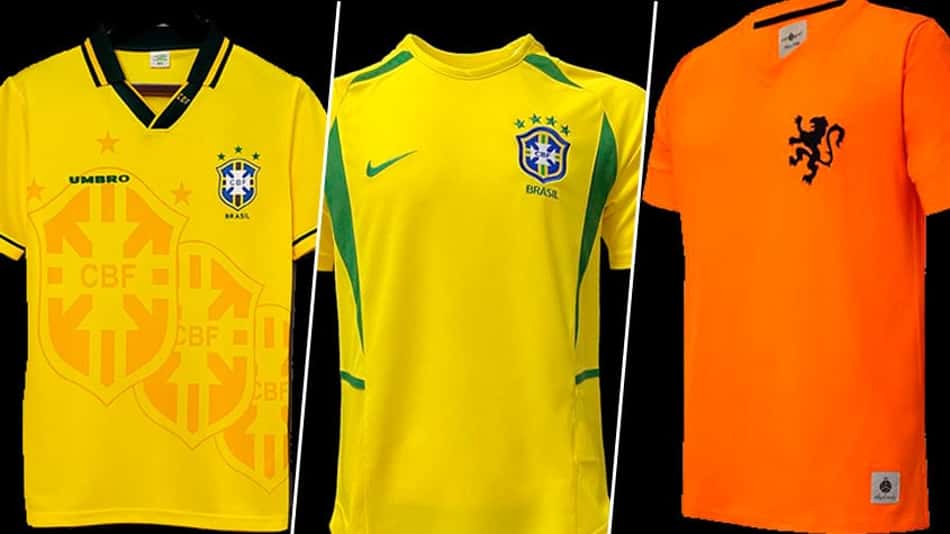 Site internacional escolhe as melhores e as piores camisas da história das Copas do Mundo
