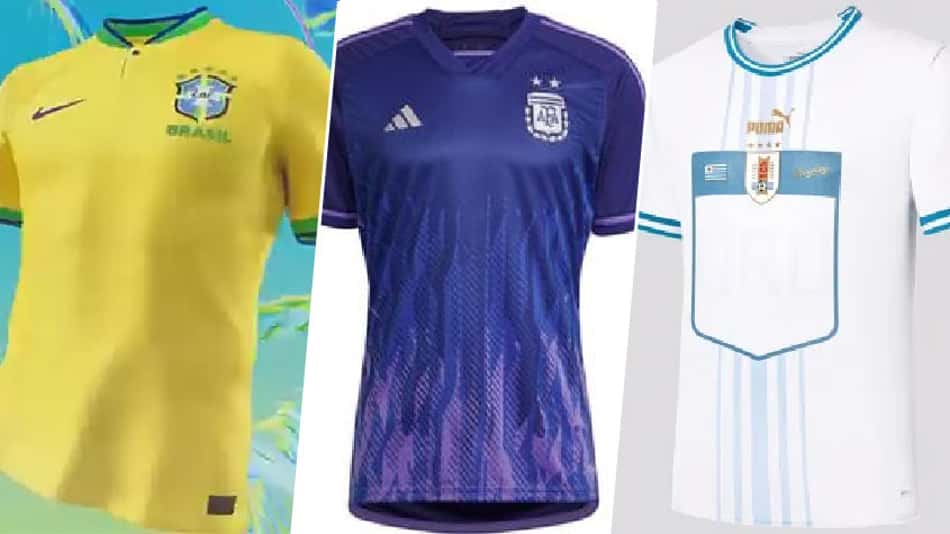 Copa do Mundo: veja as fornecedoras de material esportivo com mais seleções